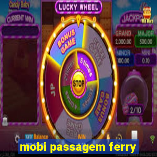 mobi passagem ferry